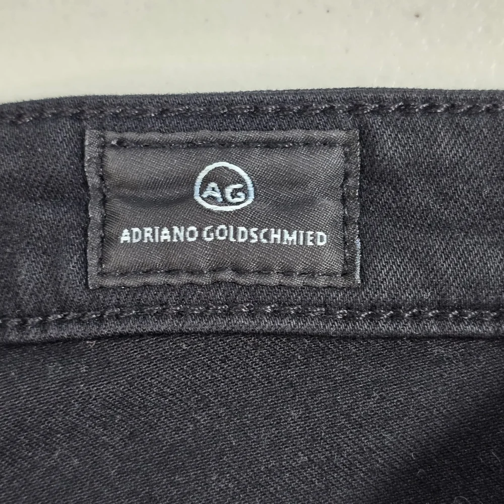 AG Adriano Goldschmied The Farrah Skinny Ankle High Rise Black Casual Size 25